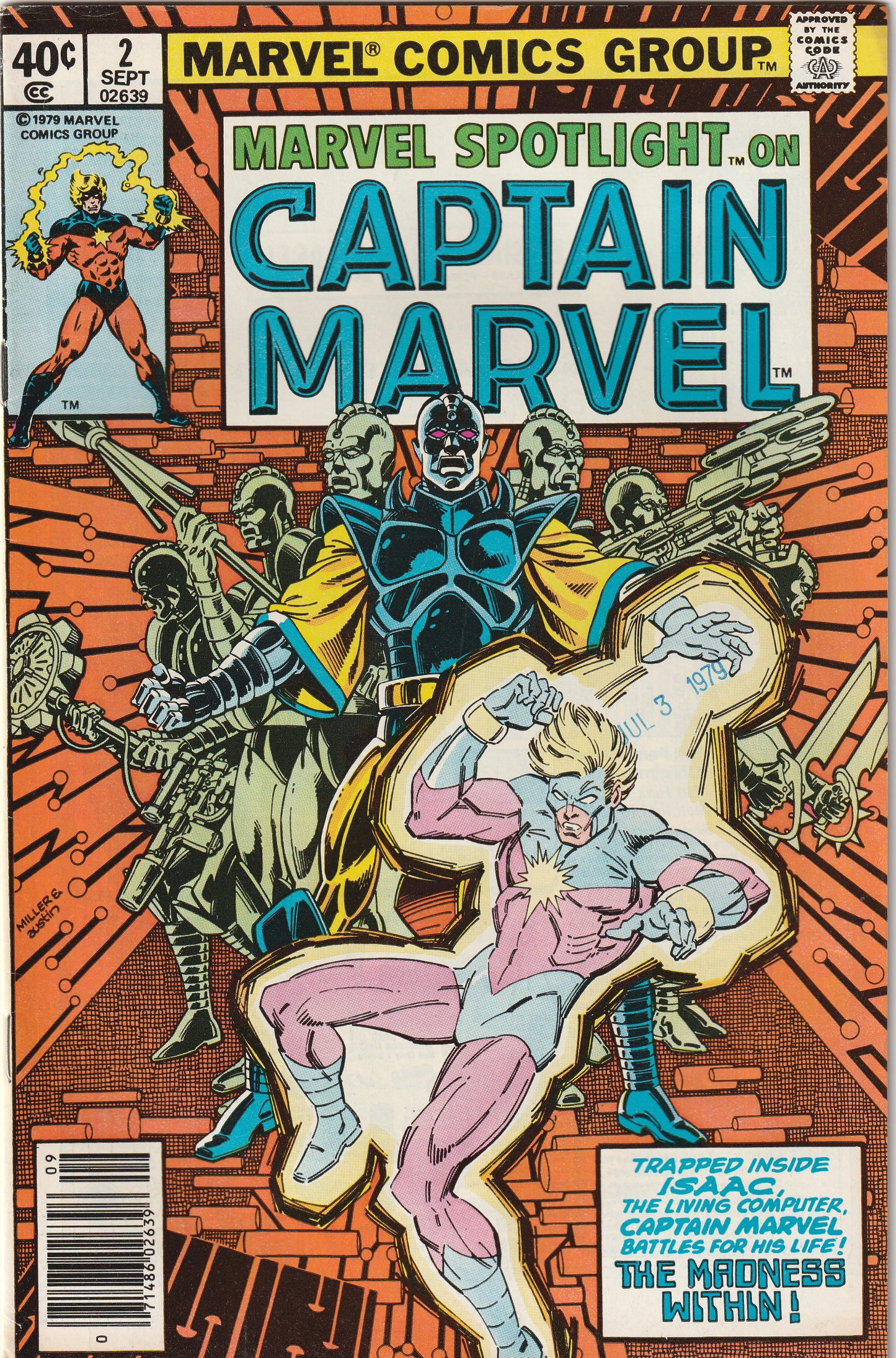 Marvel Spotlight Volume 2 #2 (1979) Captain Marvel