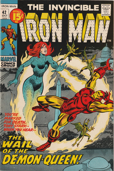 Iron Man #42 (1971) - Last 15 cent issue