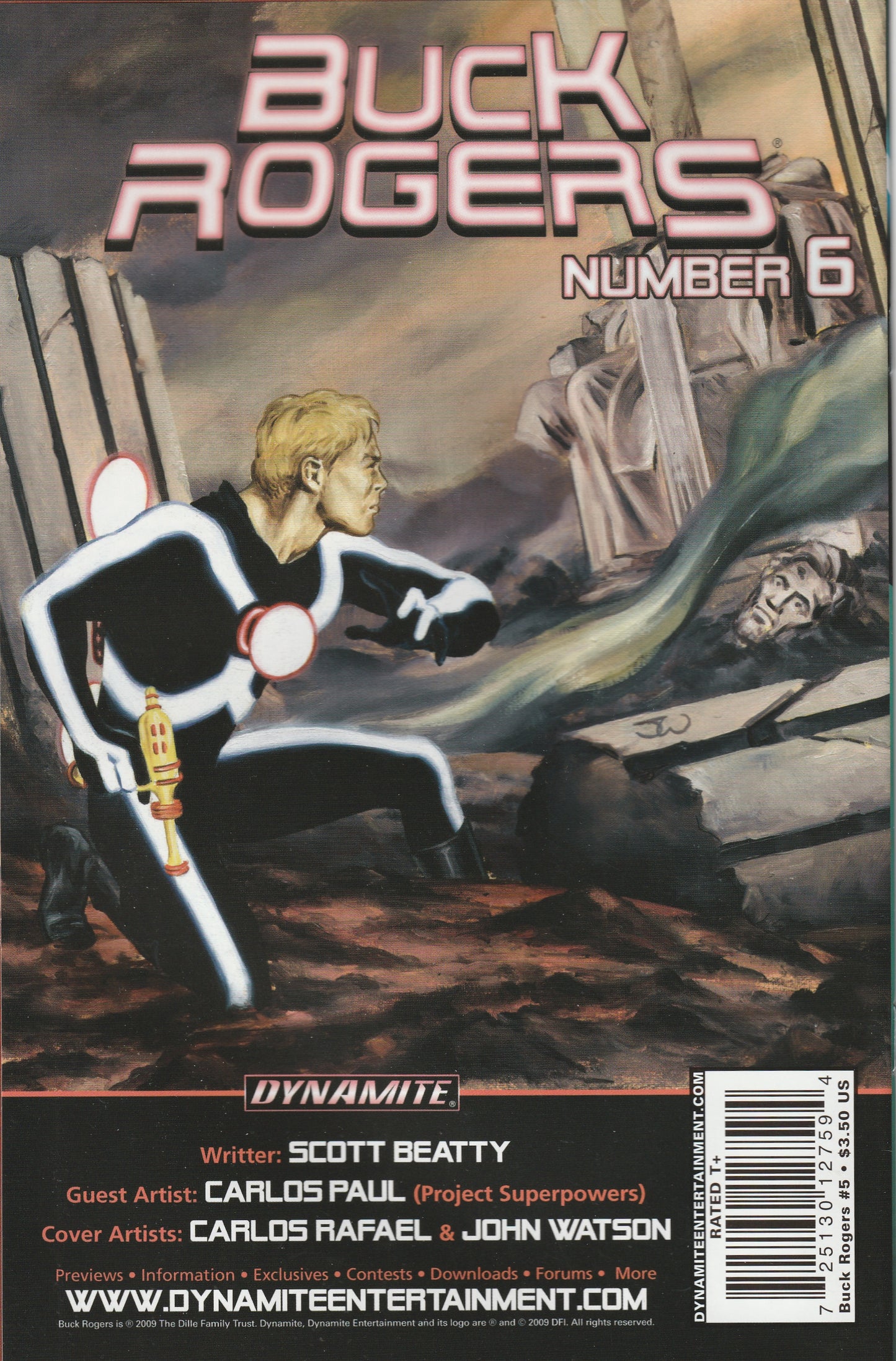 Buck Rogers #5 (2009) - John Cassaday Cover