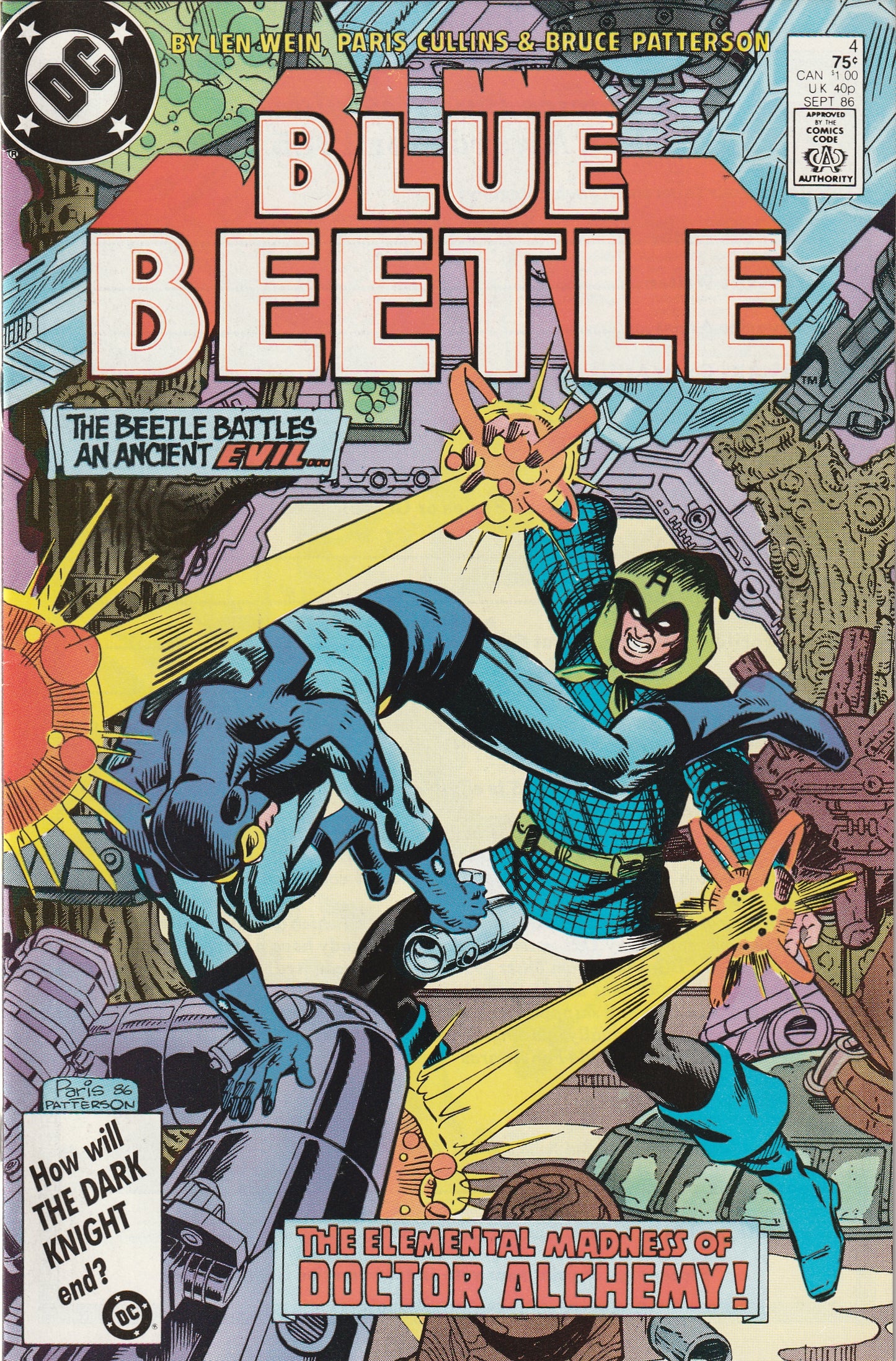 Blue Beetle #4 (1986)