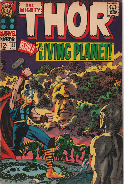 Thor #133 (1966) - Thor vs Ego