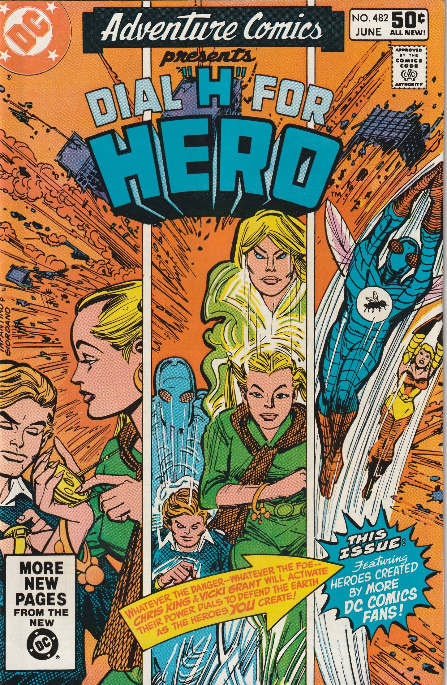Adventure Comics #482 (1981) - Starring Dial H For Hero