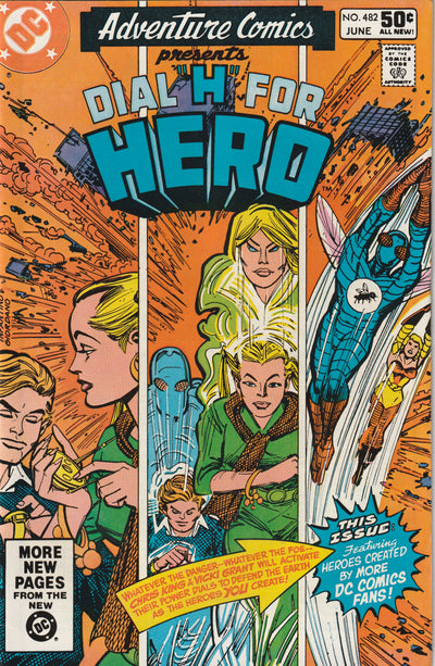 Adventure Comics #482 (1981) - Starring Dial H For Hero