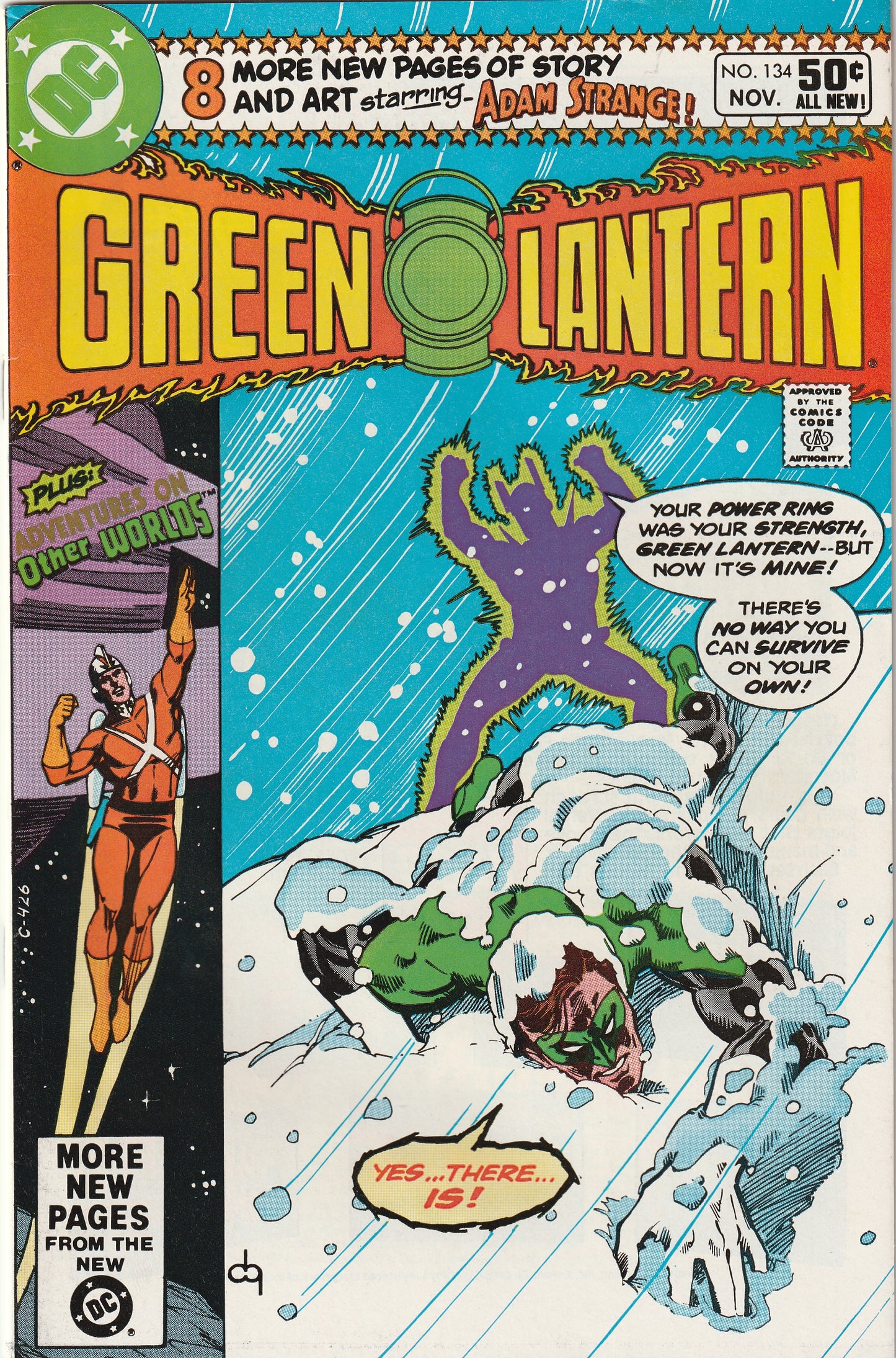 Green Lantern #134 (1980) - Tales of the Green Lantern Corps & Adam Strange