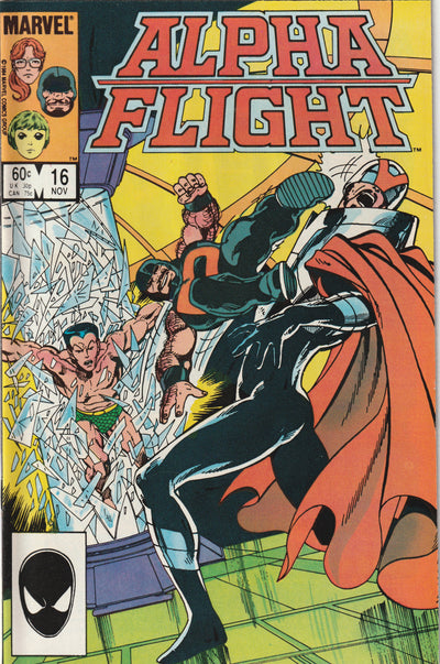 Alpha Flight #16 (1984) - 1st Full Appearance of Madison Jeffries