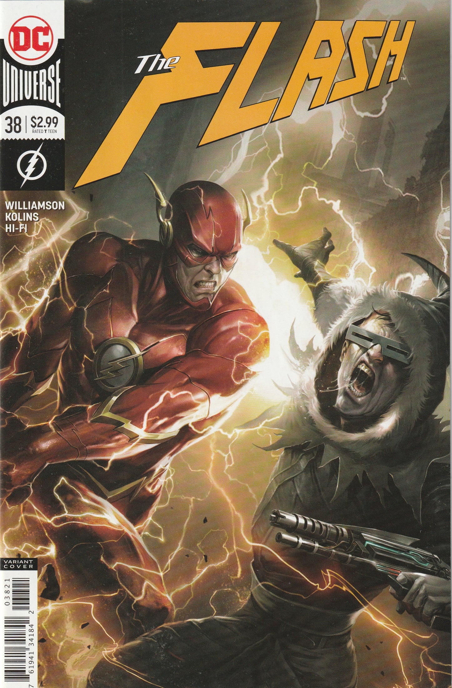 The Flash - Rebirth #38 (2018) - Francesco Mattina Variant Cover