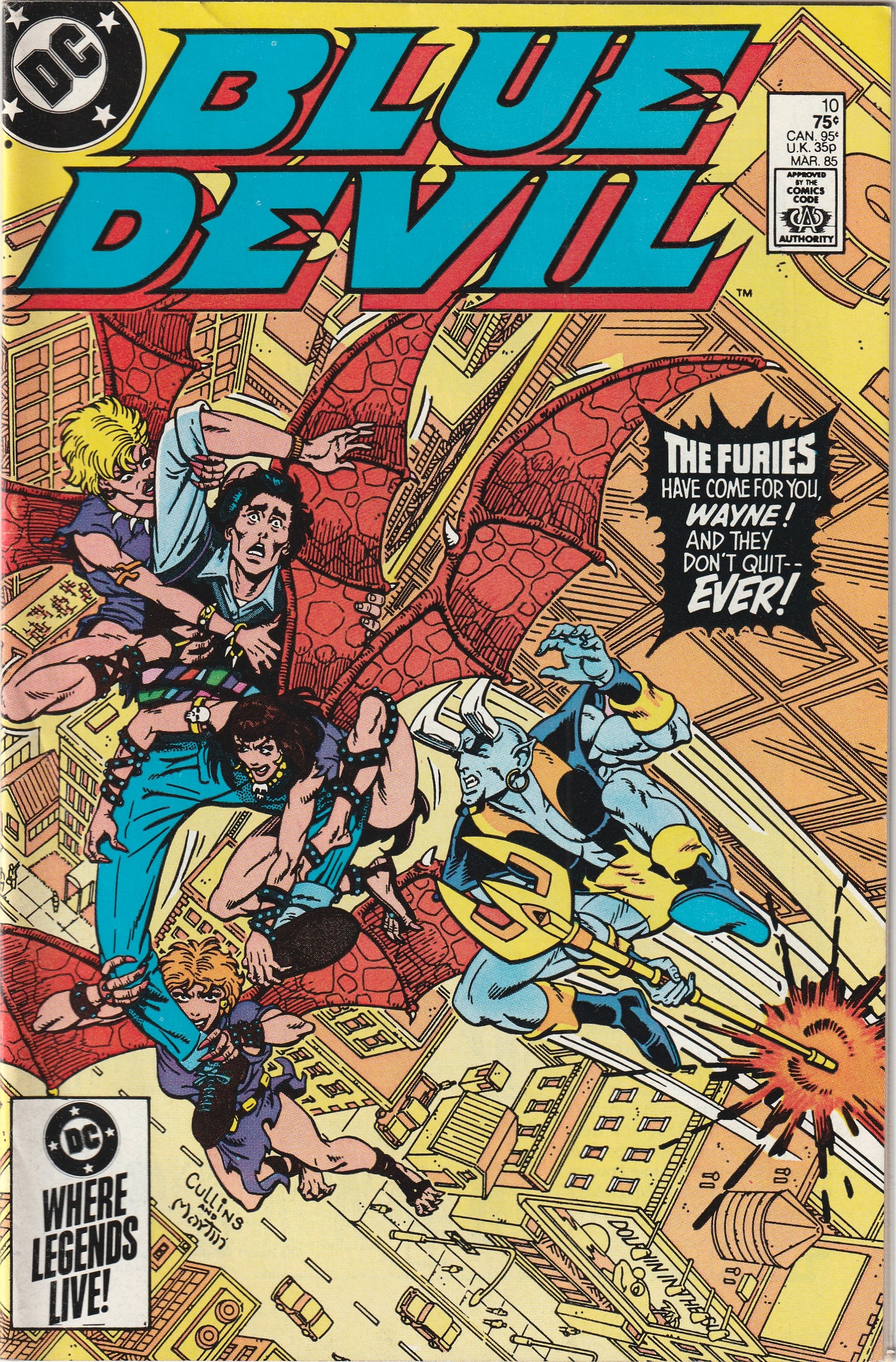 Blue Devil #10 (1985)