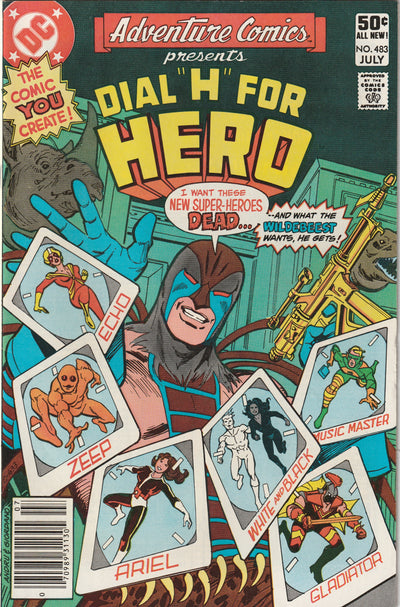 Adventure Comics #483 (1981) - Starring Dial H For Hero