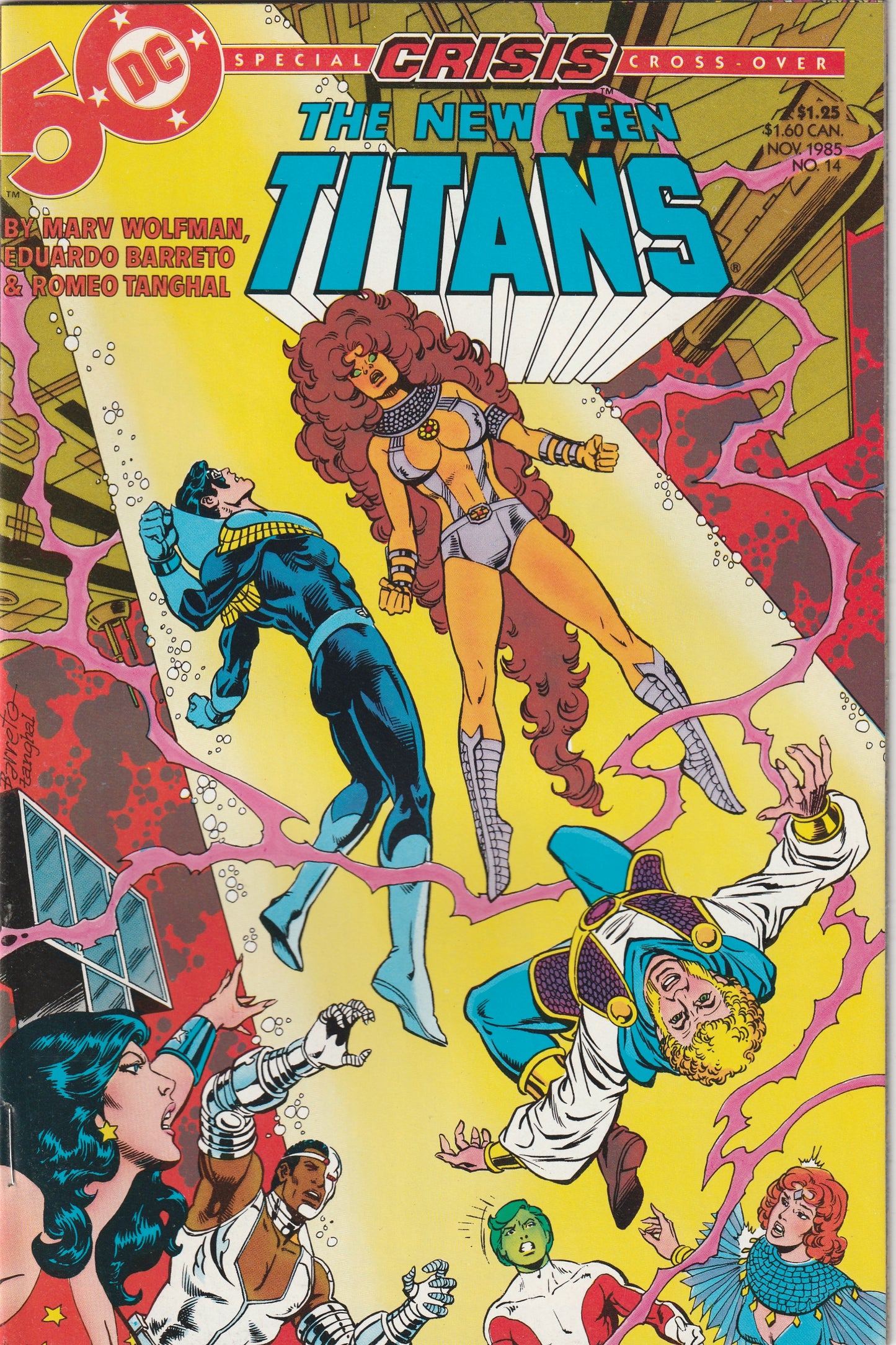 The New Teen Titans #14 (1985) - Crisis Crossover