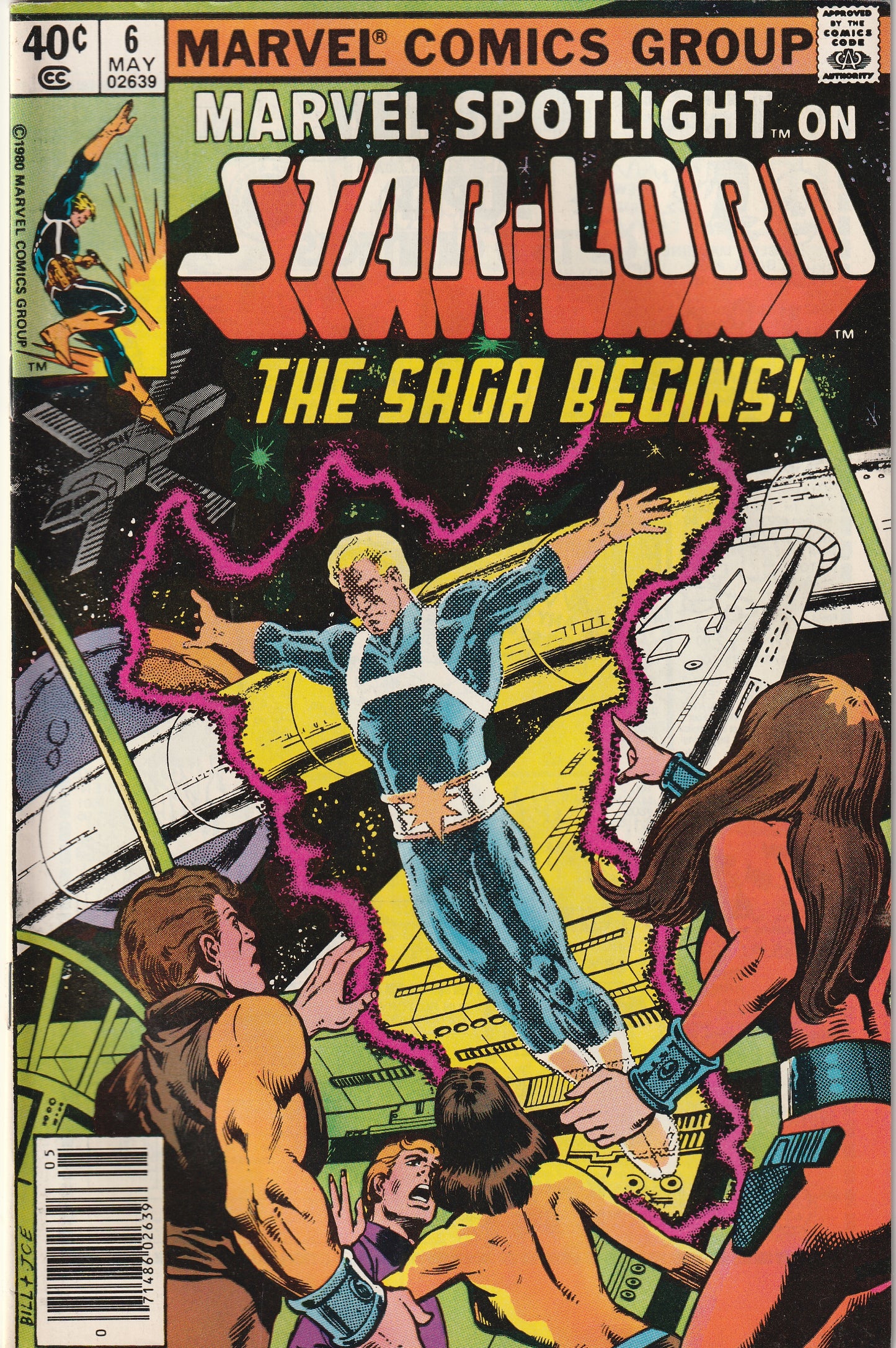 Marvel Spotlight Volume 2 #6 (1980) Star-Lord - Origin & 1st comic book appearance of Star-Lord (Peter Jason Quill)