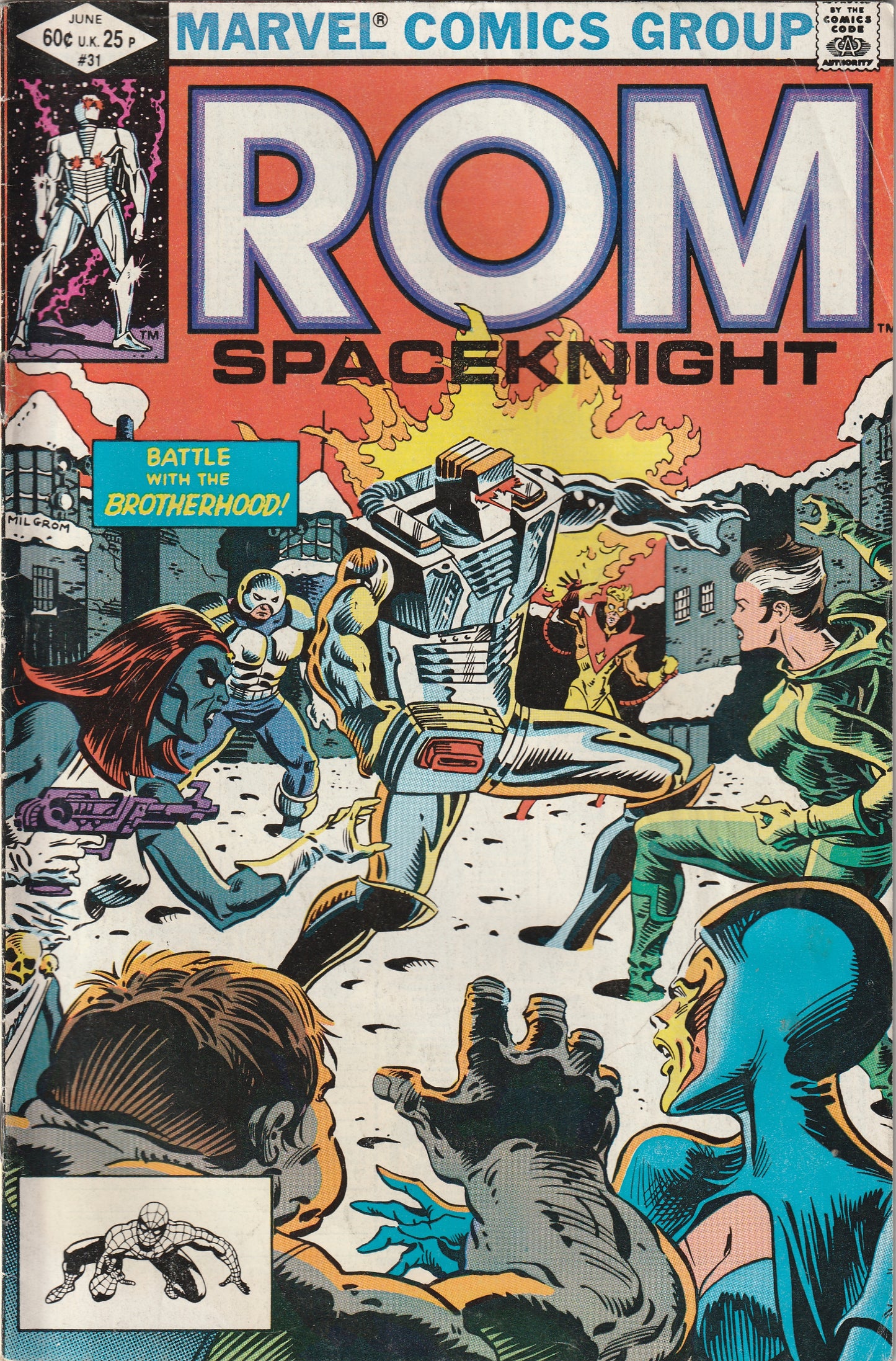 ROM #31 (1982) - 2nd Appearance of Rogue