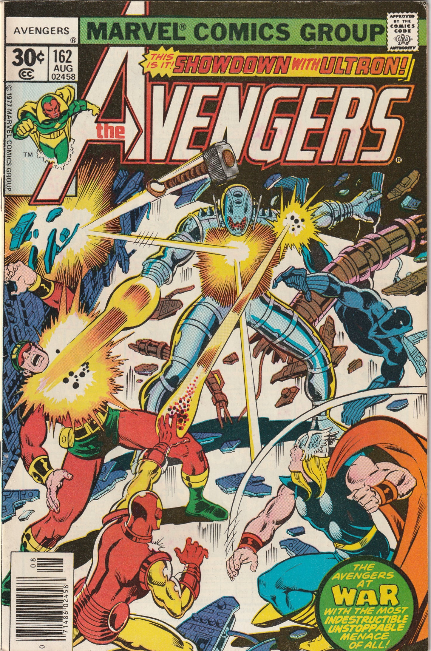 Avengers #162 (1977) - 1st Appearance of Jocasta