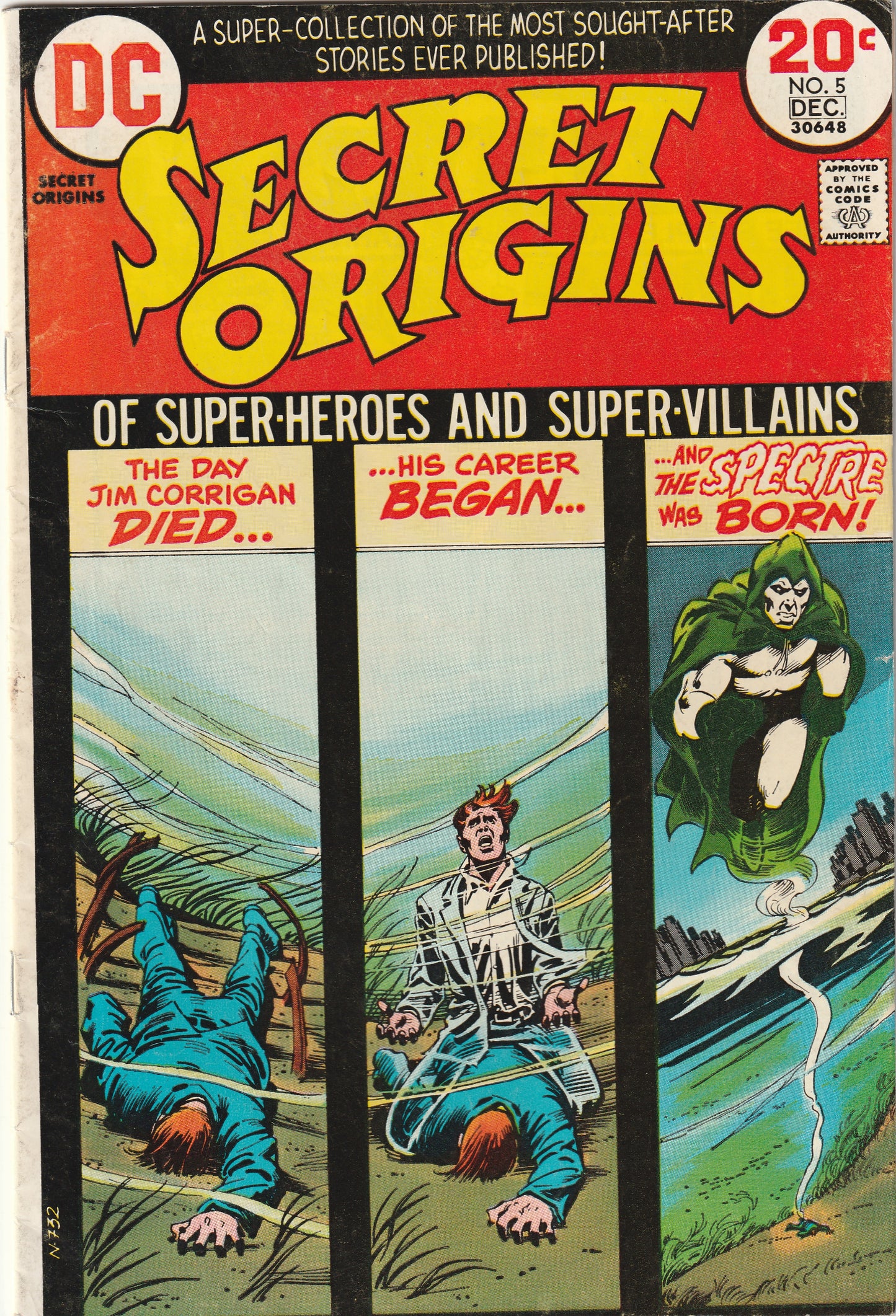 Secret Origins #5 (1973) - The Spectre