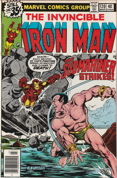 Iron Man #120 (1979) - Sub-Mariner appearance