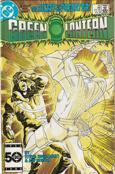 Green Lantern #191 (1985) - Star Sapphire cameo