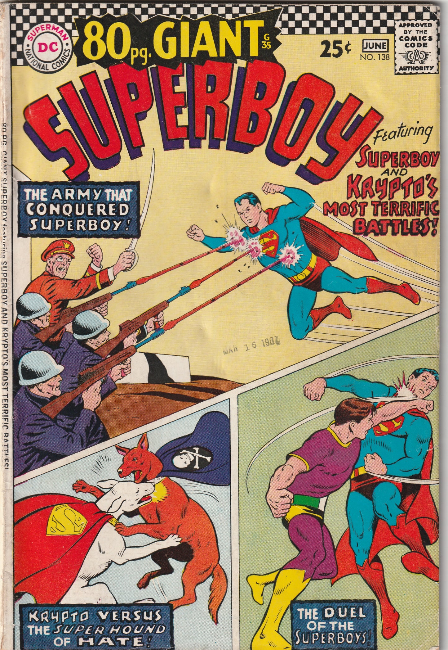 Superboy #138 (1967) - 80 Page Giant