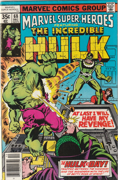 Marvel Super-Heroes #68 (1977) - Reprints Incredible Hulk 114