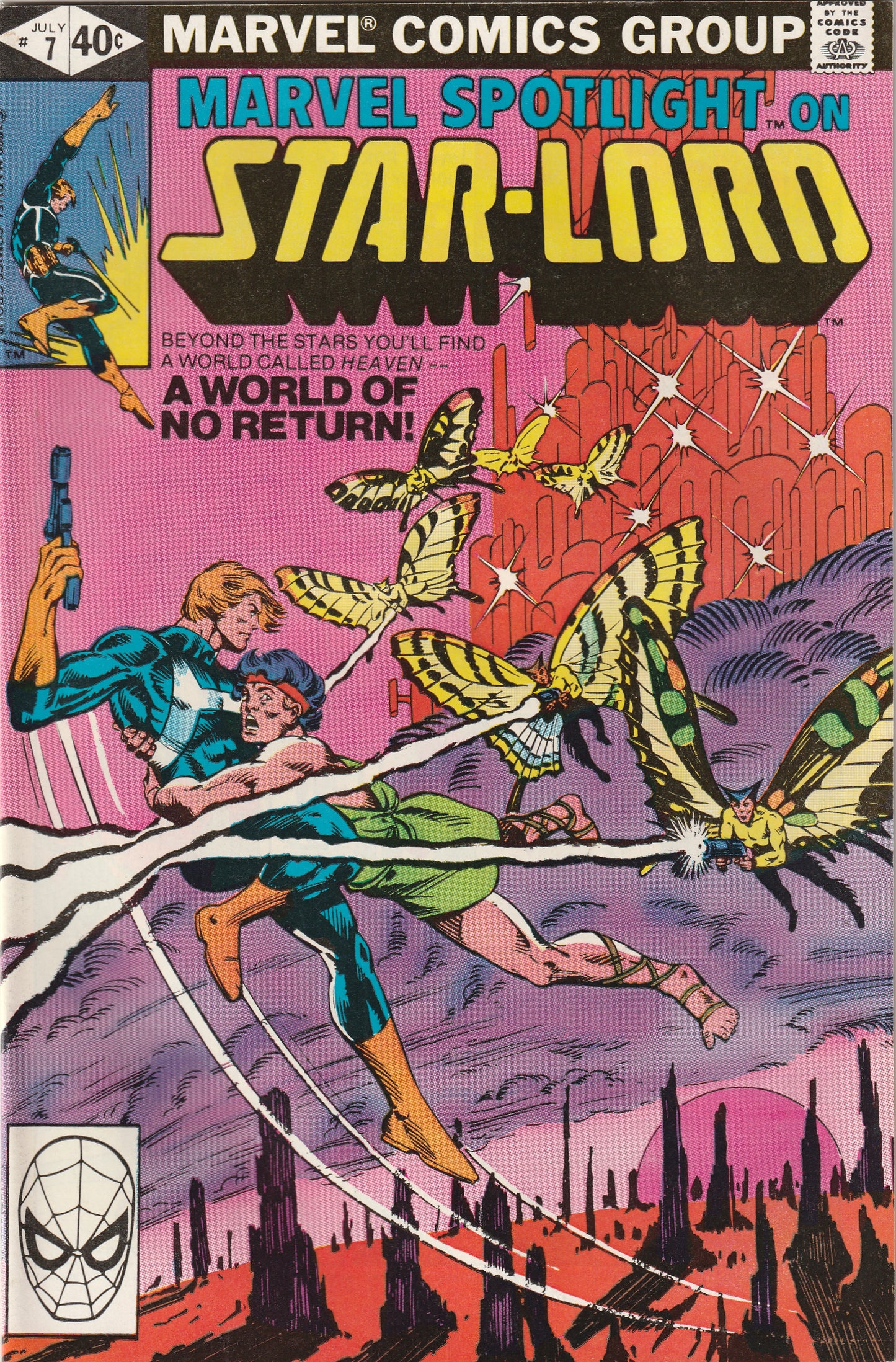 Marvel Spotlight Volume 2 #7 (1980) Star-Lord - 2nd comic book appearance of Star-Lord