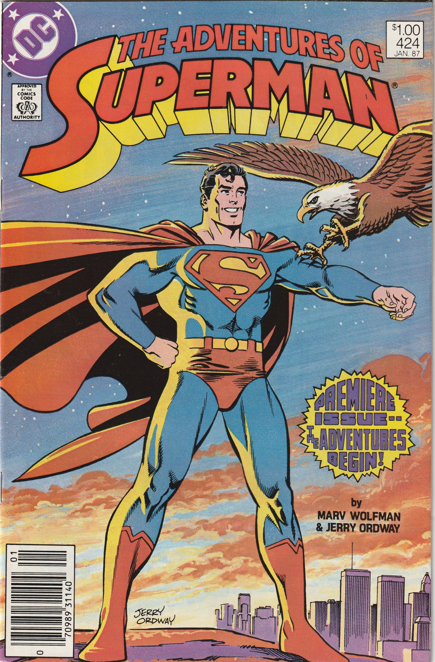 Adventures of Superman #424 (1987) - 1st Appearance of Cat Grant