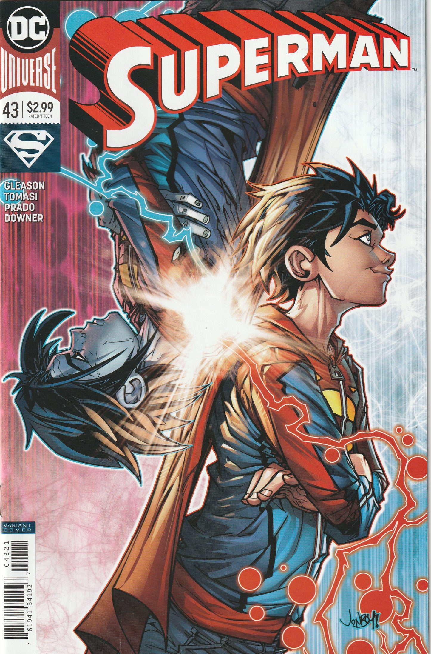 Superman #43 (2018) - Jonboy Meyers Variant Cover