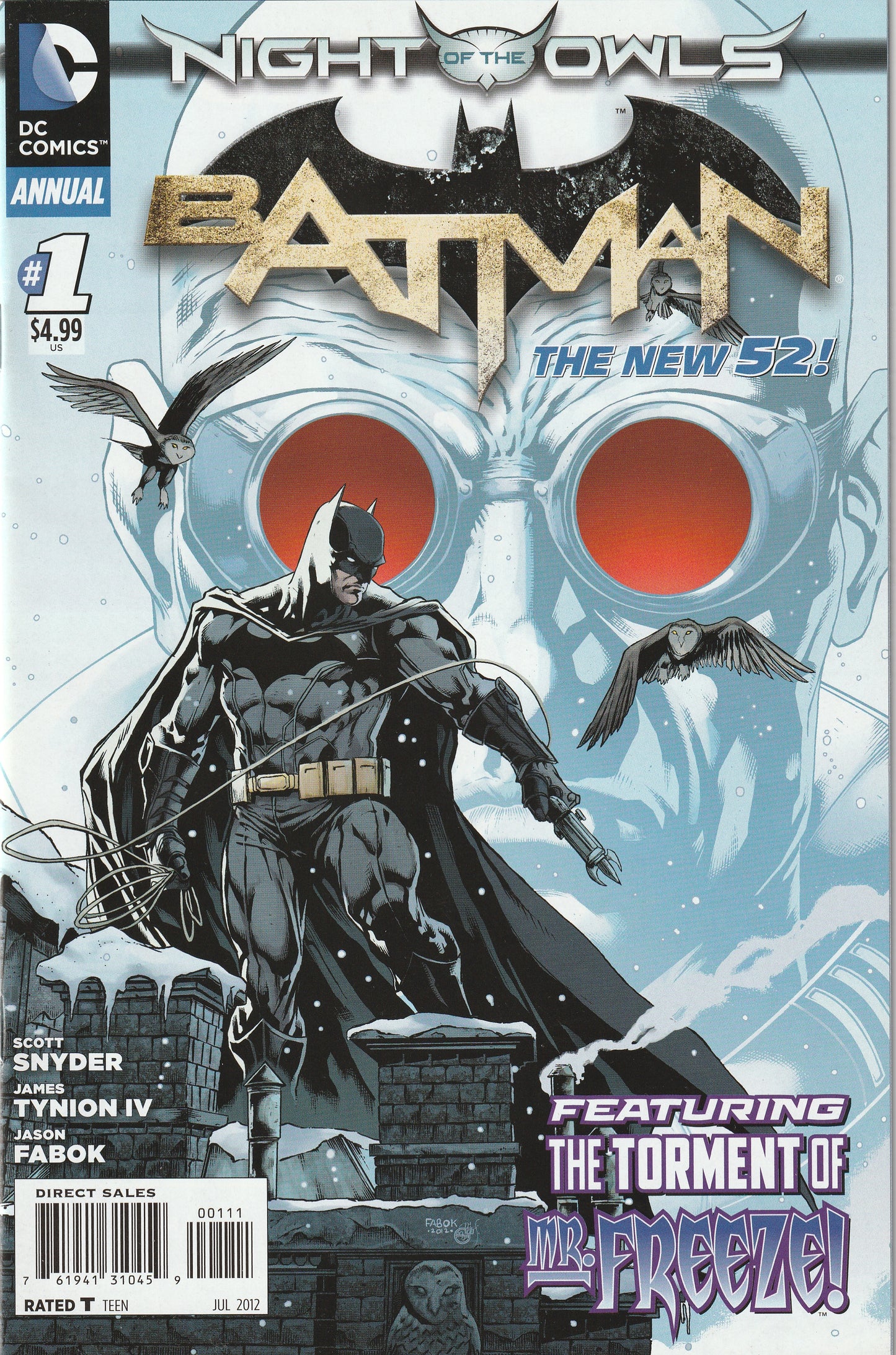 Batman (New 52) Annual #1 (2012) - Night of the Owls