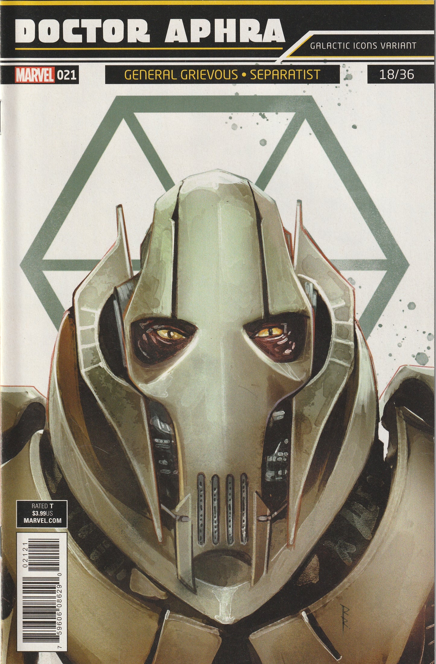 Star Wars: Doctor Aphra #21 (2018) - Rod Reis Galactic Icon Variant Cover