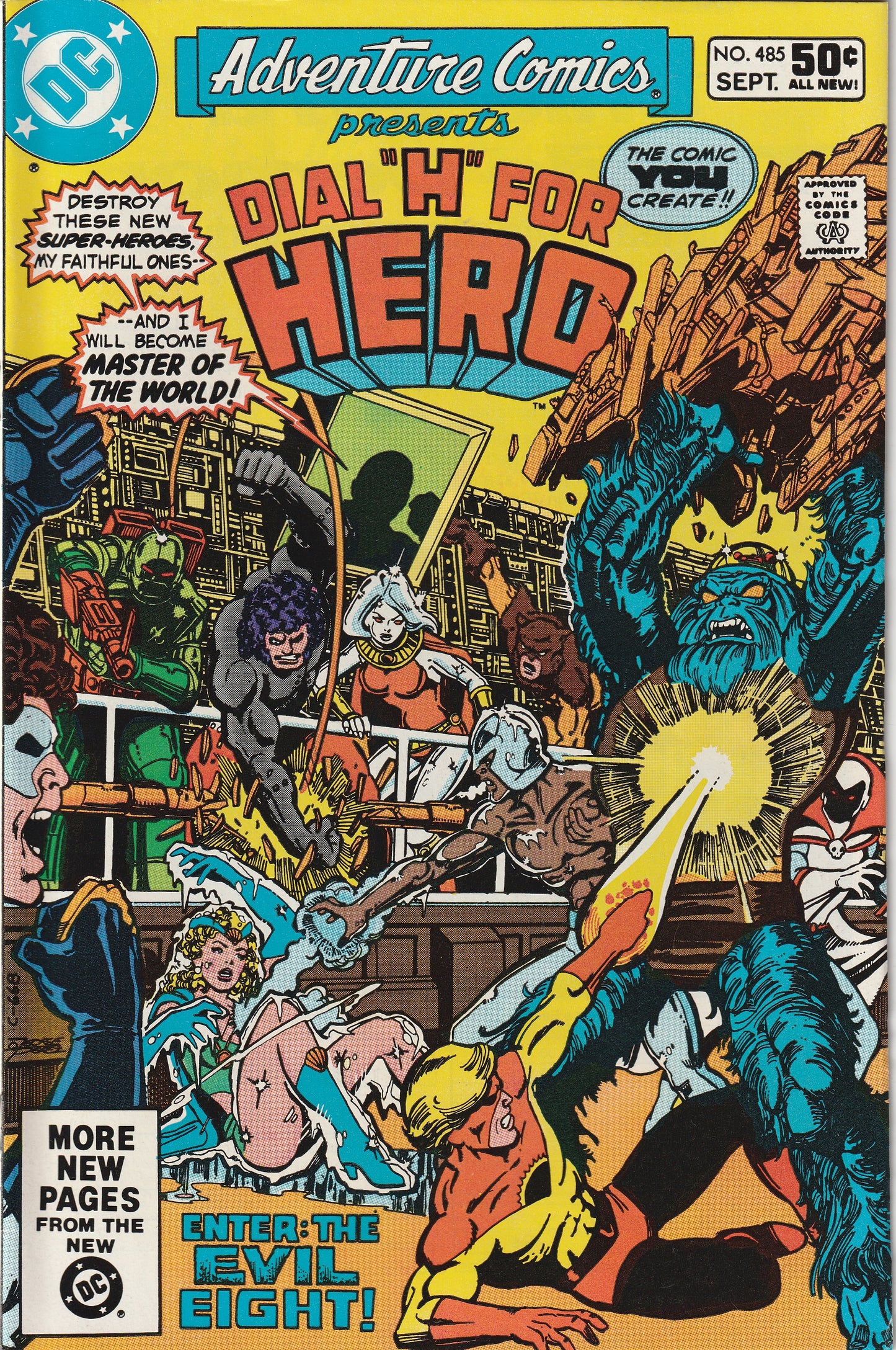 Adventure Comics #485 (1981) - Starring Dial H For Hero