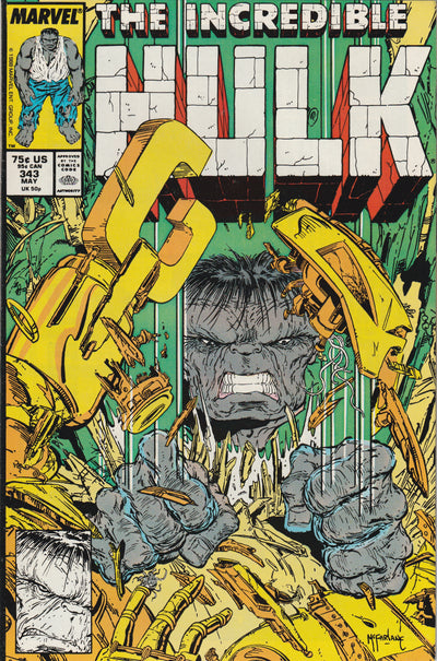 Incredible Hulk #343 (1988) - 1st Appearance of Rock and Redeemer - McFarlane cover/art