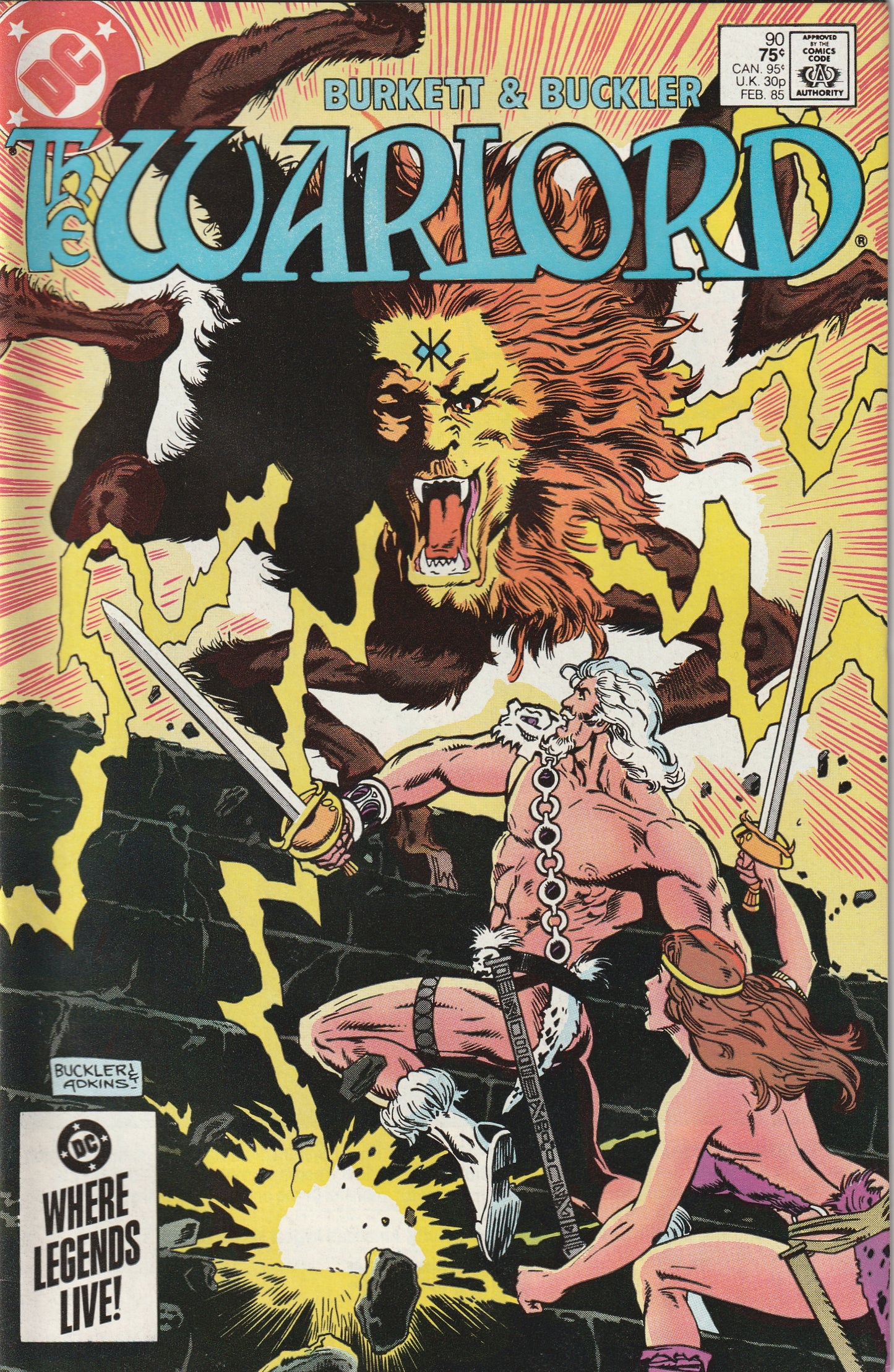 Warlord #90 (1984)