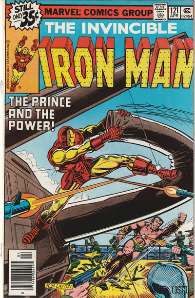 Iron Man #121 (1979) - Sub-Mariner appearance