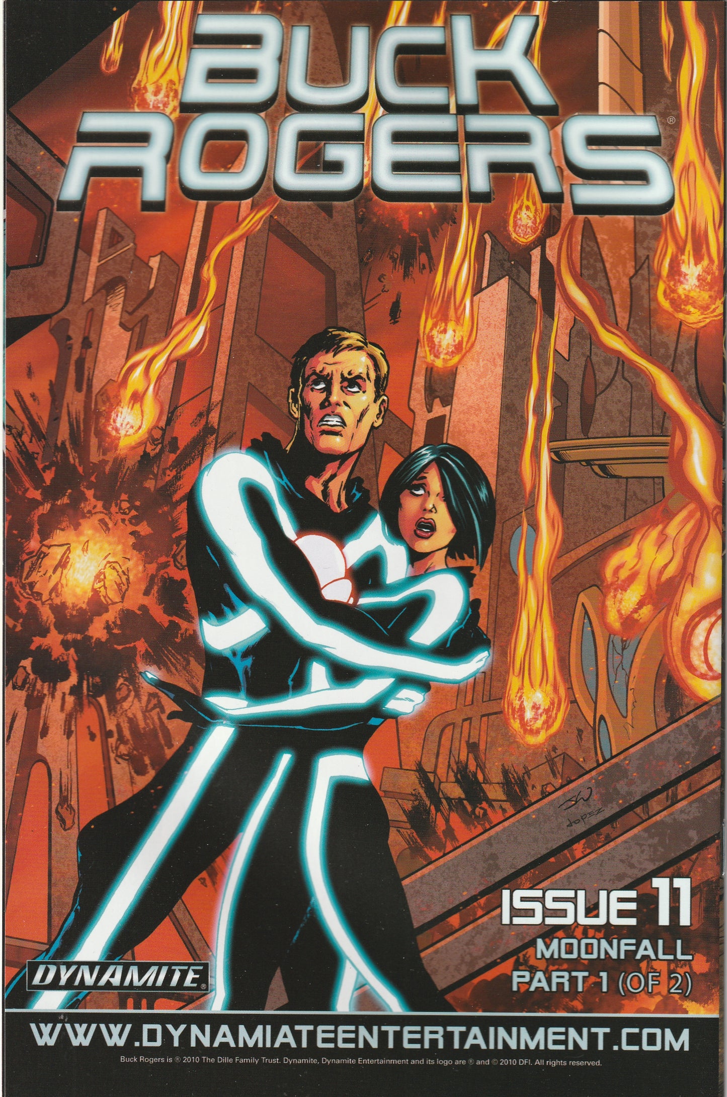 Buck Rogers #10 (2010) - John Watson Cover