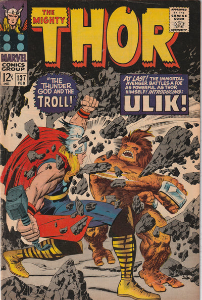 Thor #137 (1967) - 1st Ulik The Troll