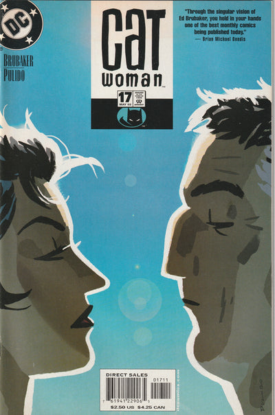 Catwoman #17 (2003) - Ed Brubaker, Brian Pulido.  Darwyn Cooke cover