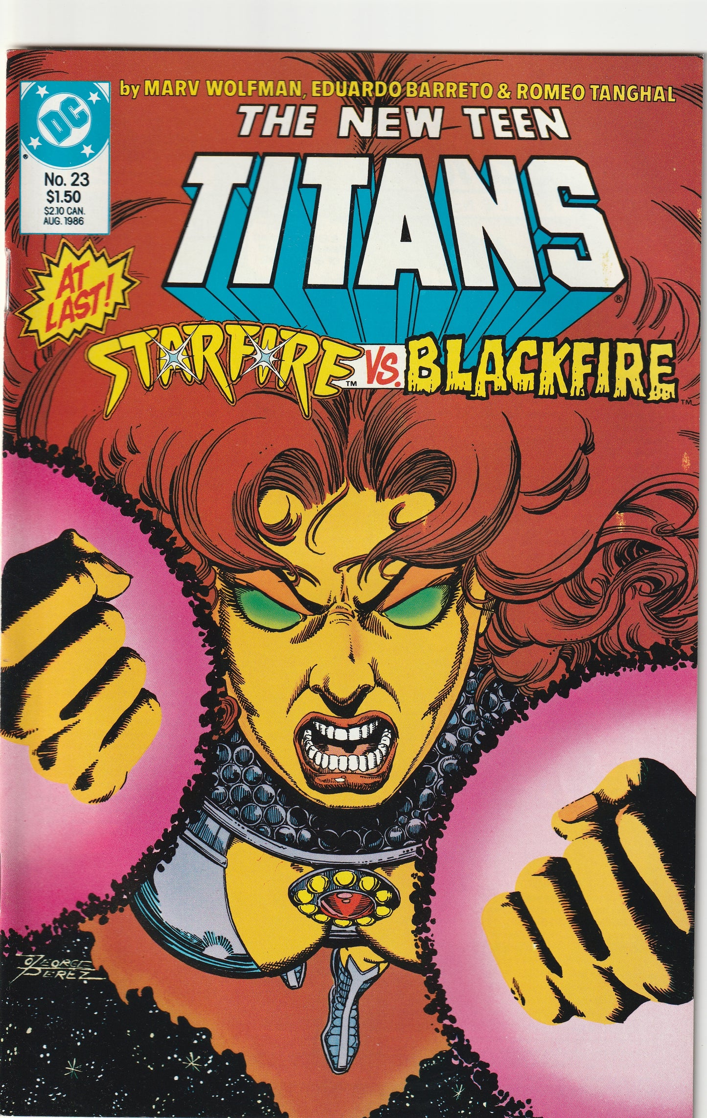 The New Teen Titans #23 (1986)