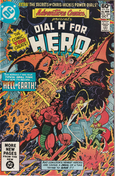 Adventure Comics #486 (1981) - Starring Dial H For Hero