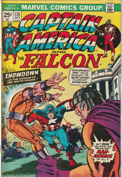 Captain America #175 (1974) - X-Men crossover