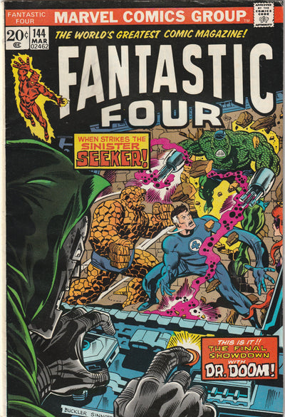 Fantastic Four #144 (1974) - 1st Appearance of Seeker