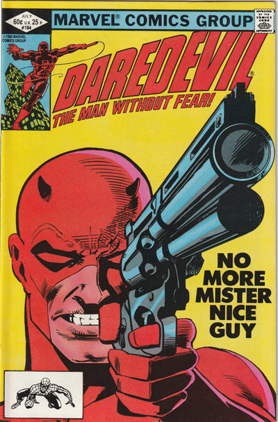 Daredevil #184 (1982) - Frank Miller, 1st Team Up of Daredevil and Punisher
