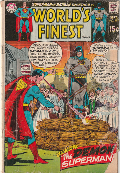 World's Finest #187 (1969) - Green Arrow origin reprint