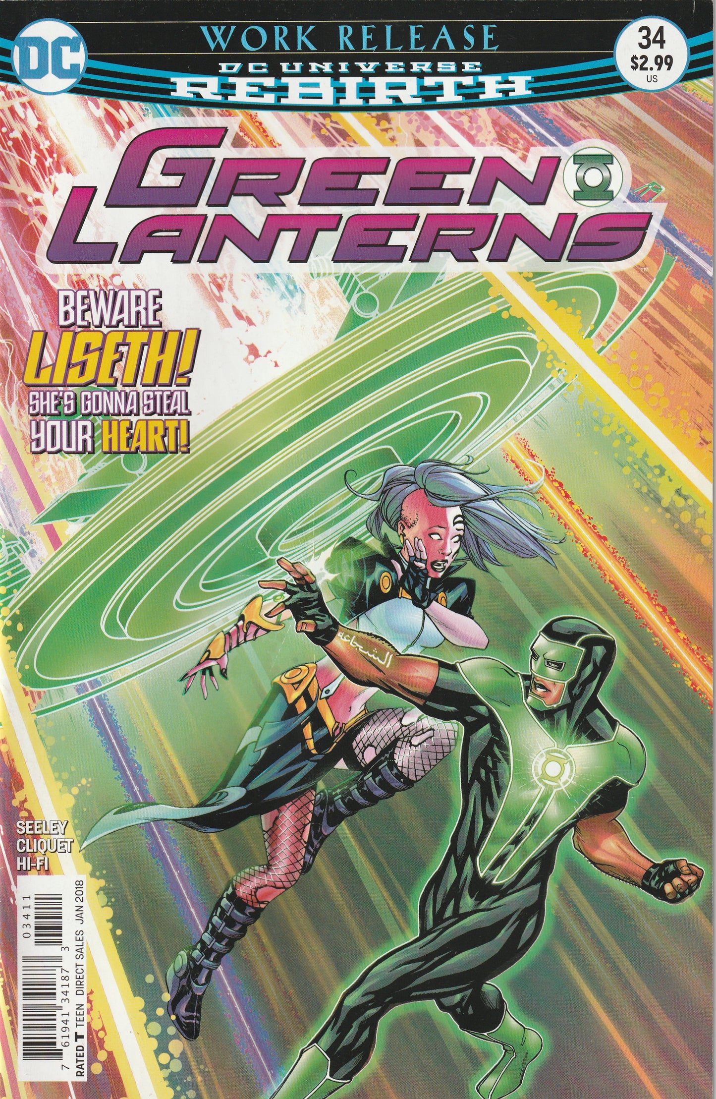 Green Lanterns - Rebirth #34 (2018)