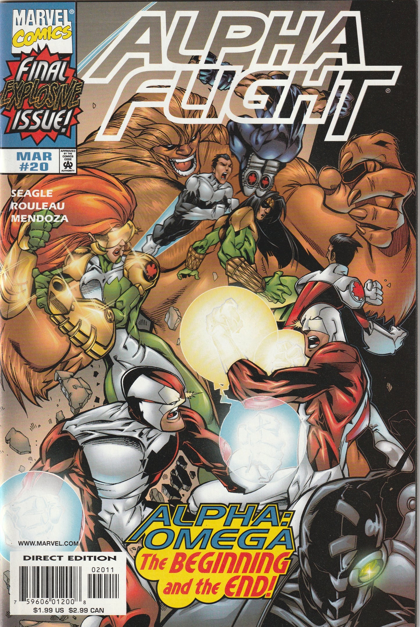 Alpha Flight Vol 2 #20 (1999)