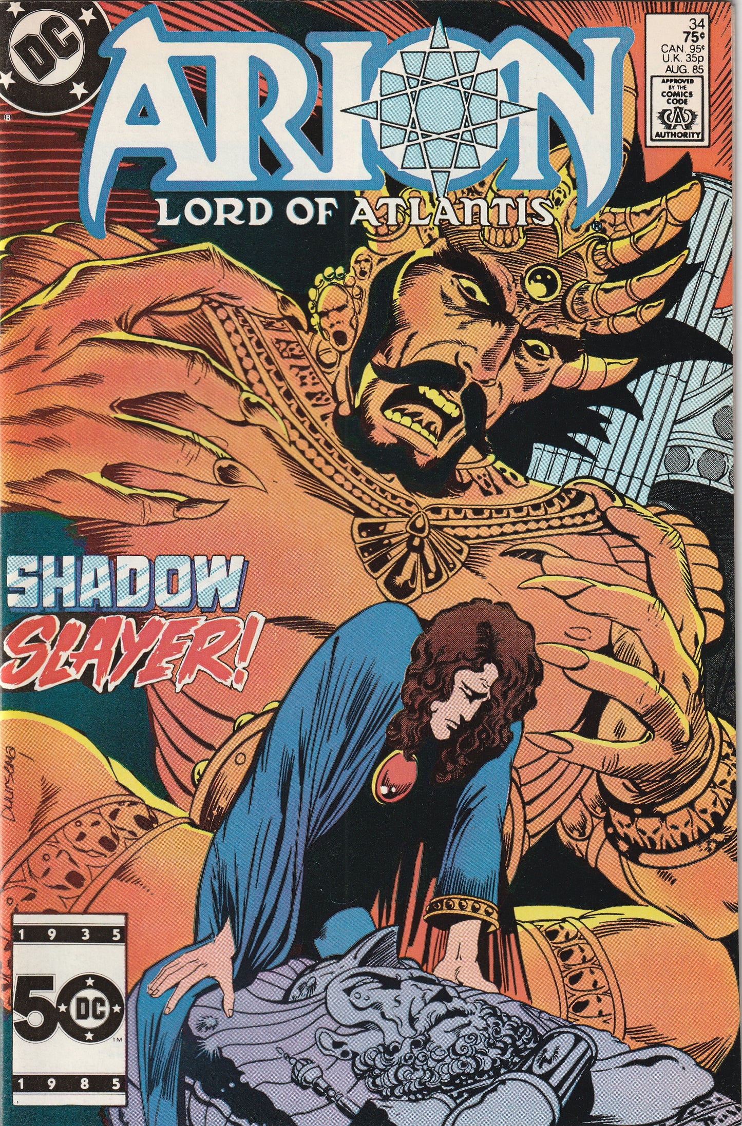 Arion, Lord of Atlantis #34 (1985)