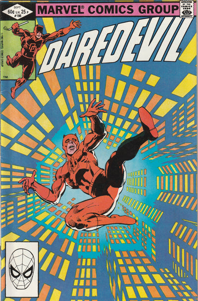 Daredevil #186 (1982) - Frank Miller, Stilt-Man appearance