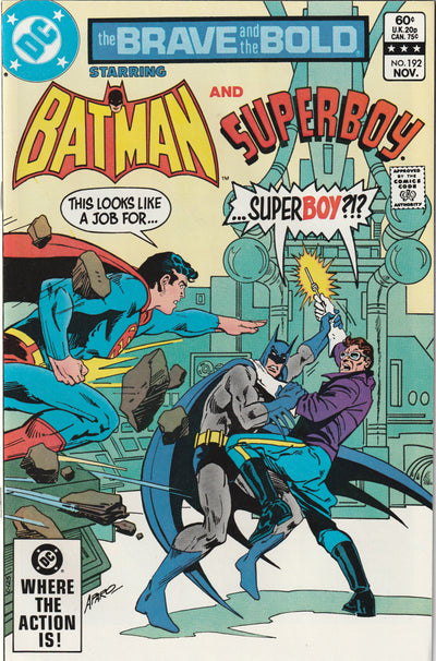 Brave and the Bold #192 (1982) - Batman & Superboy