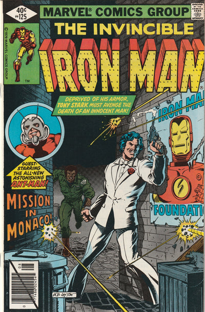 Iron Man #125 (1979) - Avengers & Ant-Man (Scott Lang) appearance