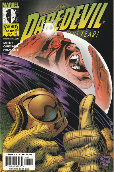 Daredevil #7 (Volume 2, 1999) - Death of Mysterio, Marvel Knights