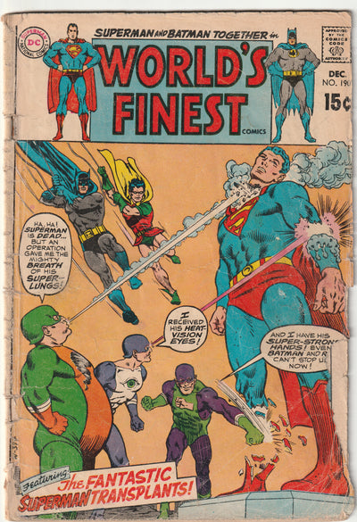 World's Finest #190 (1969) - Robin reprint