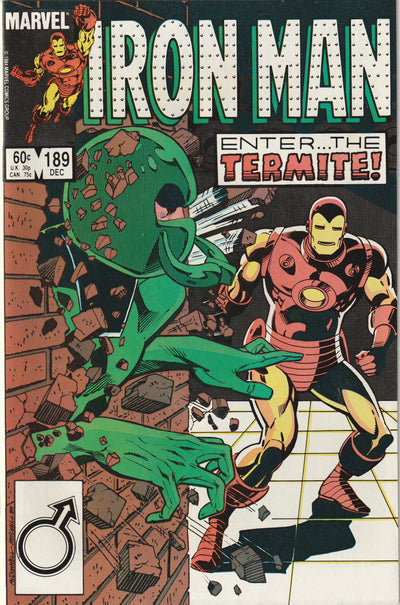 Iron Man #189 (1984) - 1st Appearance of the Termite
