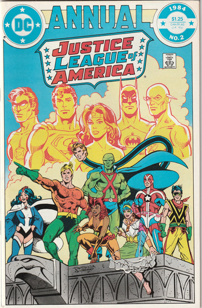 Justice League of America Annual #2 (1984) - Introducing new J.L.A. team