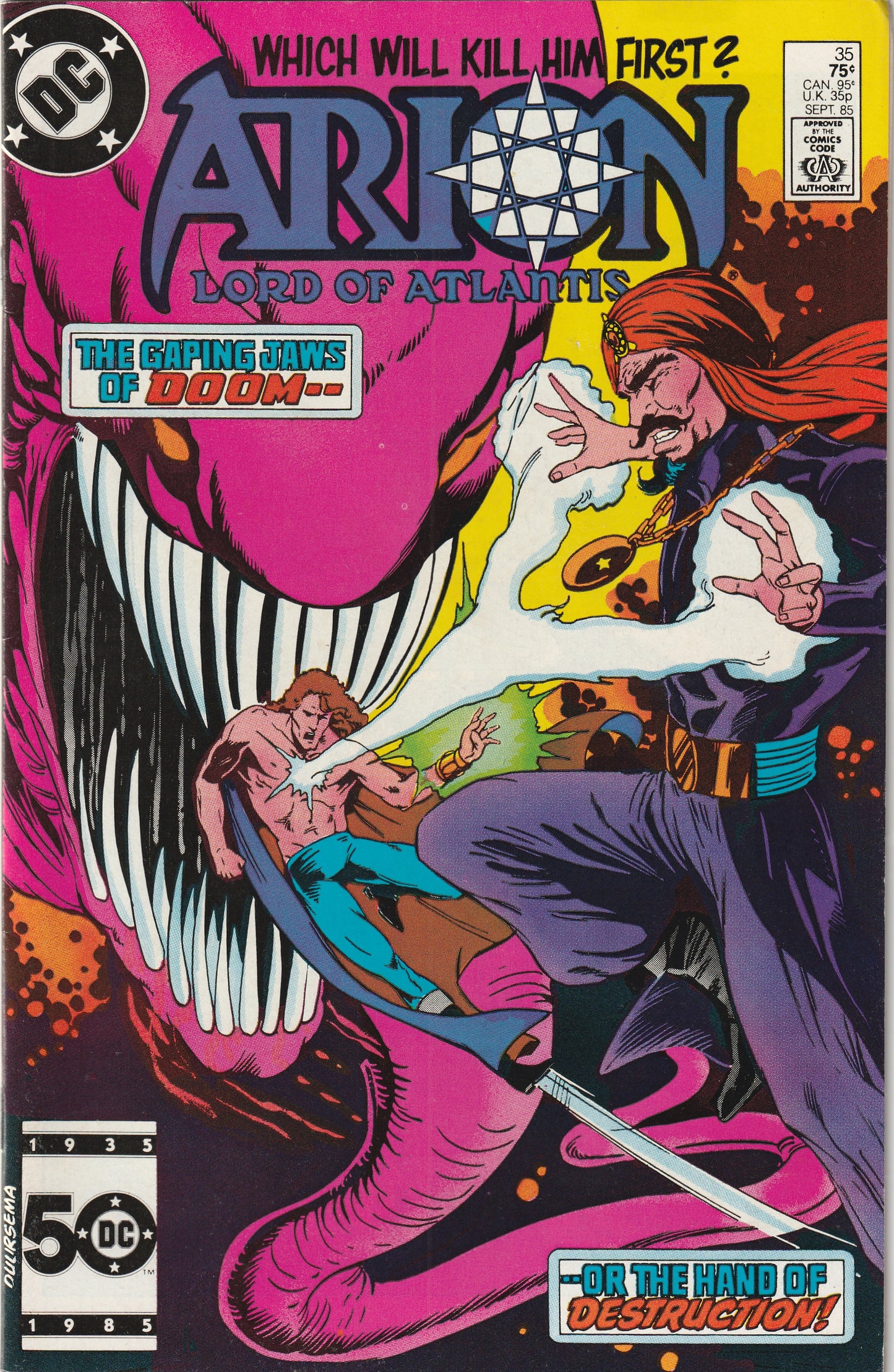 Arion, Lord of Atlantis #35 (1985)